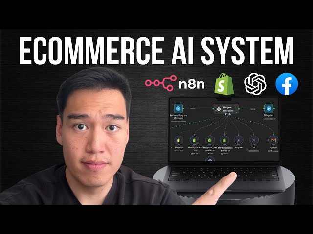 This AI System Runs Ecommerce Stores on Autopilot (n8n Free Template)