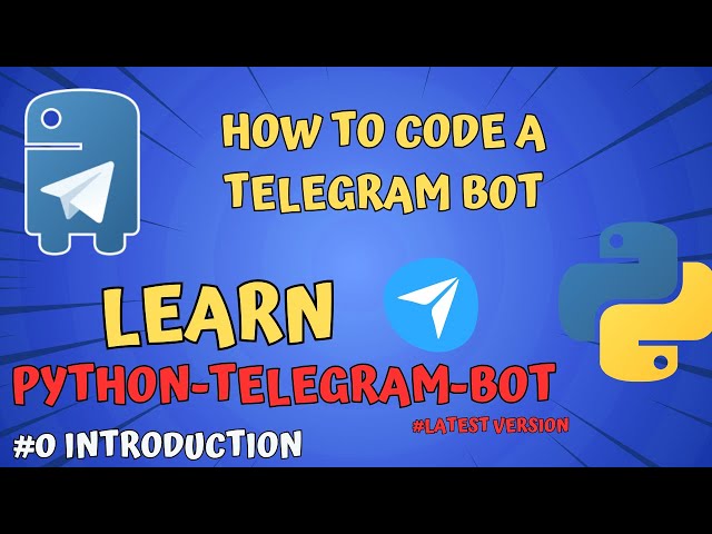 #0 Introduction | Learn PTB(Python-Telegram-bot) | How To Code A Telegram Bot | @TraxDinosaur