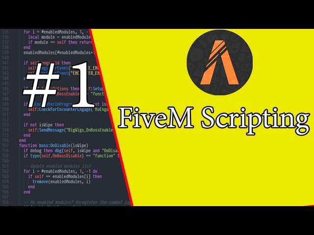 FiveM Scripting LUA 1 - Getting Started with Fivem Scripting