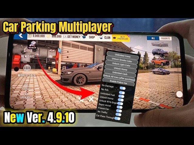 Car Parking Multiplayer 4.9.10 Mod Apk Mod Menu Unlimited All New 2026