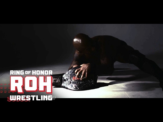 A darker era begins as Lio Rush unveils the blackened #ROH World TV Title!