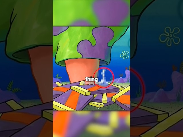 That wasn't just random trash in Patrick's pants 🍫 #spongebob #chocolate