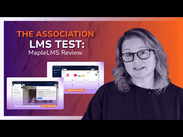 Maple LMS Review | How Associations Scale CE Credits & Non-Dues Revenue