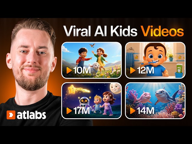 How I Built a 3D Animated Kids Music Video With AI (Atlabs Tutorial)