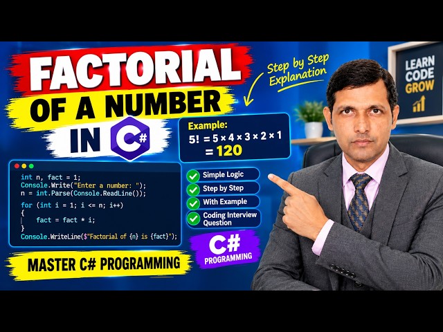 Factorial of a Number in Coding Interview Question & Answer-Part-02
