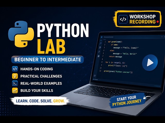 Python Lab: Beginner to Intermediate