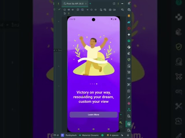 Build a Fluid Splash Onboarding Animation in Flutter | Flutter UI Tutorial