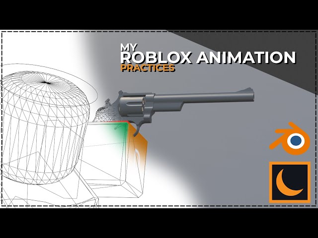 Roblox Animation practices [Blender/Moon Animator]