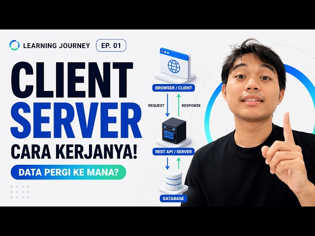 Cara Kerja Web Application: Memahami Client–Server dari Project Nyata | Learning Journey EP. 01