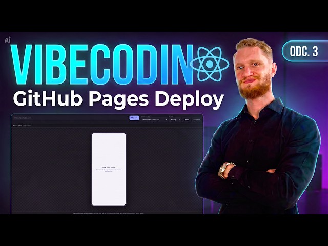 Publikuję aplikację za darmo na GitHub Pages | Vibe Coding #3