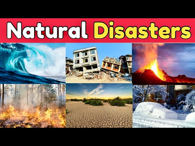 Natural Disasters for Kids | Names, Facts, Examples and Types of Natural Disasters for Children
