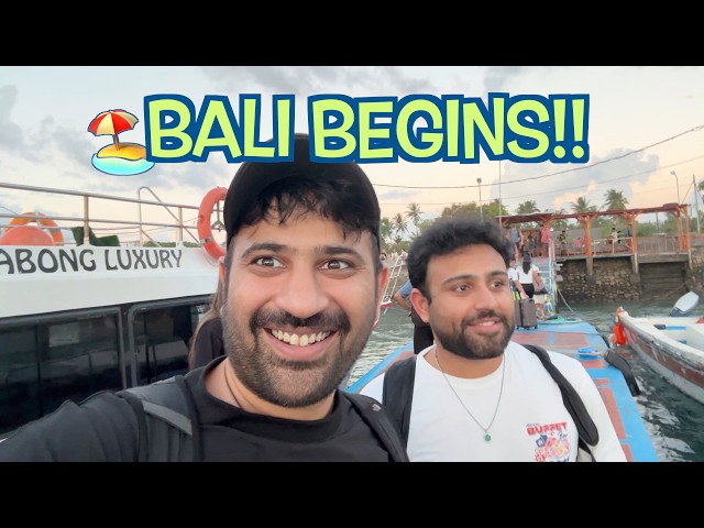 BOYS TRIP TO BALI BEGINS! ❤️ - S3E144