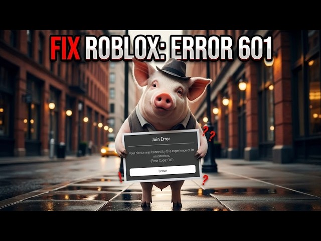 Roblox Device Bans BYPASS | FIX ERROR 601