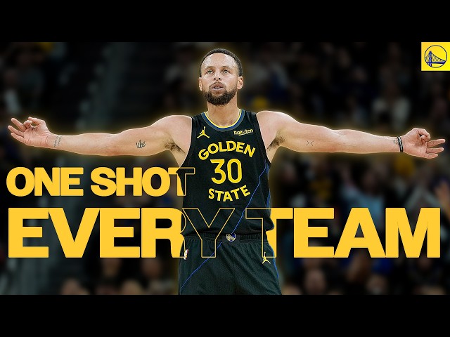 Warriors 2026-27 Opponents, But It's Just Stephen Curry Shots