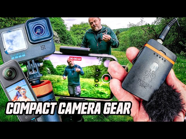 Here's how I film my YOUTUBE videos outdoors with compact camera equipment