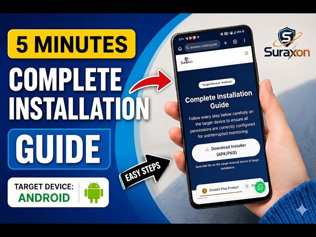 How to Install Suraxon Parental Control App on Android | Complete Setup Guide 2026