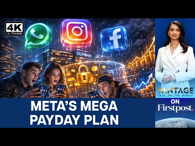 Meta Launches Paid Facebook, Instagram & WhatsApp Plans | Vantage on Firstpost | 4K