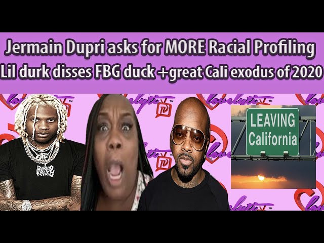 Jermaine Dupri asks for police Profiling in ATL, Lil Durk disses duck+ the great Cali exodus of 2020