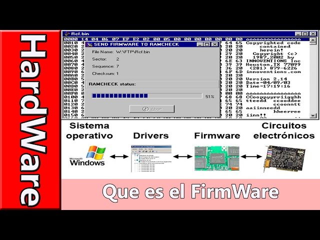 Que es un Firmware - Explicacion Básica