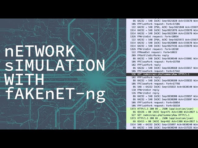 Getting Started with Network Simulation and Fakenet-NG