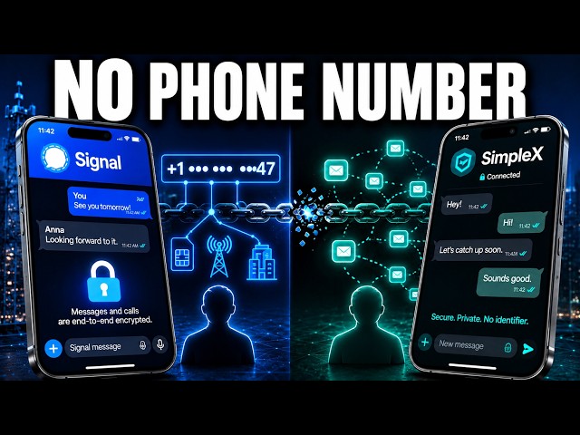 Signal Needs Your Phone Number. SimpleX Needs Nothing.