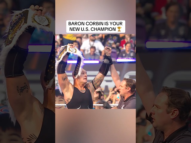 BARON CORBIN IS YOUR NEW U.S. CHAMPION 🏆