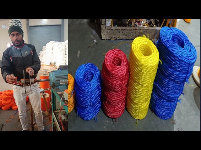 Live Rope Bundle Making | Real Factory Work | Satisfying Process