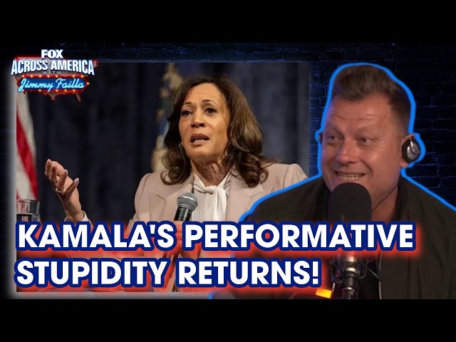 Kamala’s "Folding Chair" Speech Goes HORRIBLY Wrong! | FOX Across America