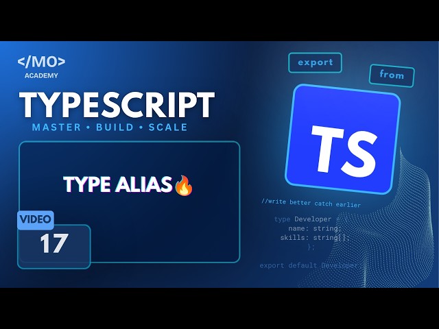 Type Aliases in TypeScript 🚀 | Simplify Your Code Like a Pro (2026)