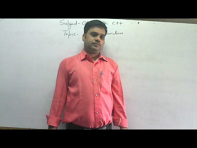 Friend Function & Friend Class
