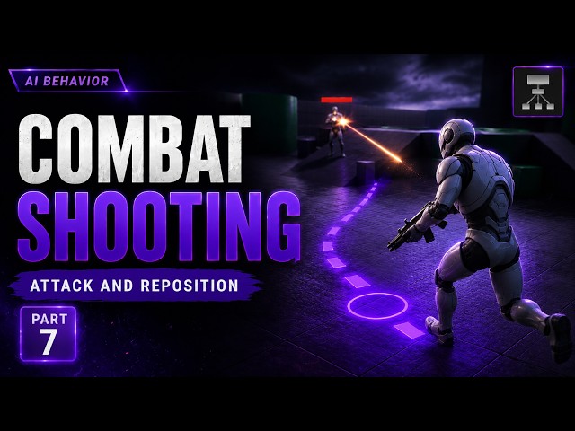 Enemy AI Shooting and Combat Behavior Tree in Unreal Engine