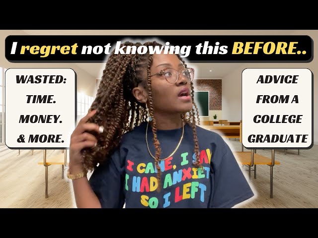 Top 10 college freshmen MISTAKES that NO ONE talks about (wasted money, time, bad grades, & more)