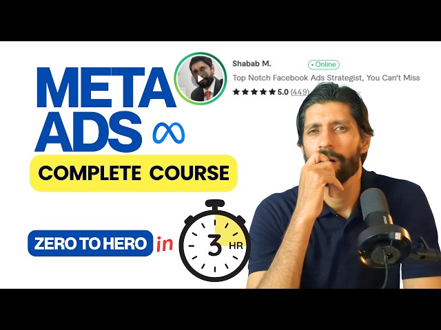 Facebook Ads Course 2026 for Beginners | Complete Meta Ads Tutorial