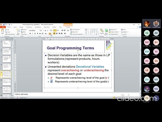 Goal Programming Engineering Optimization VIT Vellore
