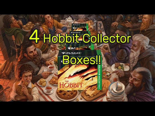 Did I pull the One Ring? | 4 The Hobbit Collector Boxes(corrected audio)