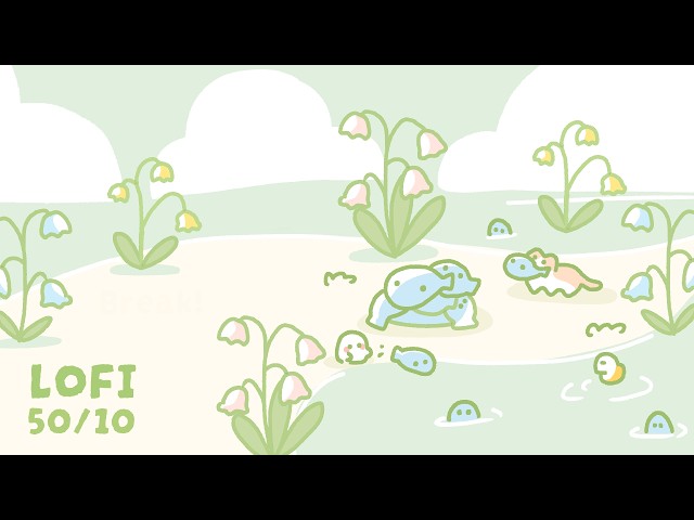 8 Hour Pomodoro (50 min focus • 10 min breaks) | Deep Work Focus Timer | Lily of the Valley