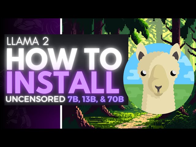 How To Install UNCENSORED Llama 2 Locally - 7B, 13B, & 70B Models!