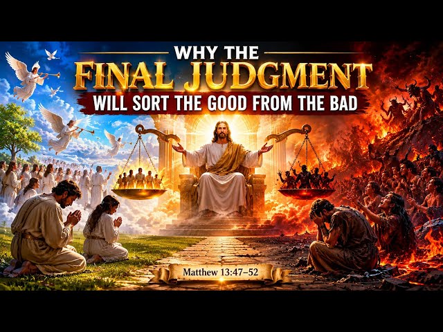 Jesus told His followers about the parable of the net (Matthew 13:47-52)