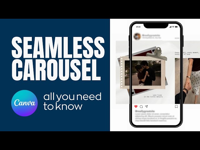 How to Create a Seamless Instagram Carousel in Canva (Step-by-Step)