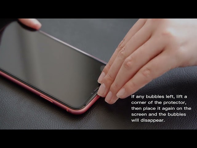 JETech Full Coverage Screen Protector Installation for iPhone