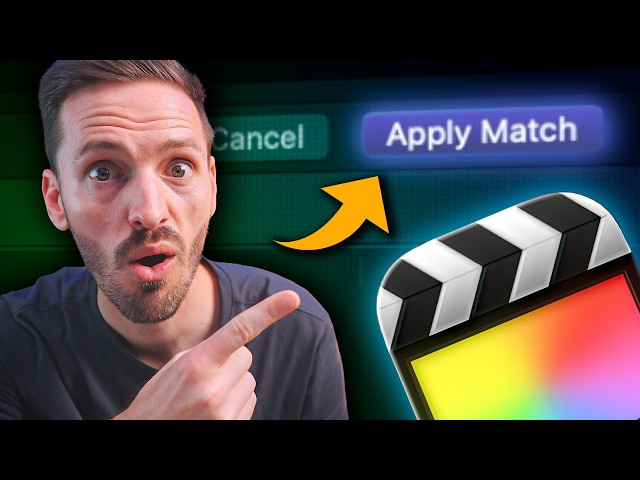 NEW and Improved Match Color Feature in Final Cut Pro 12.3