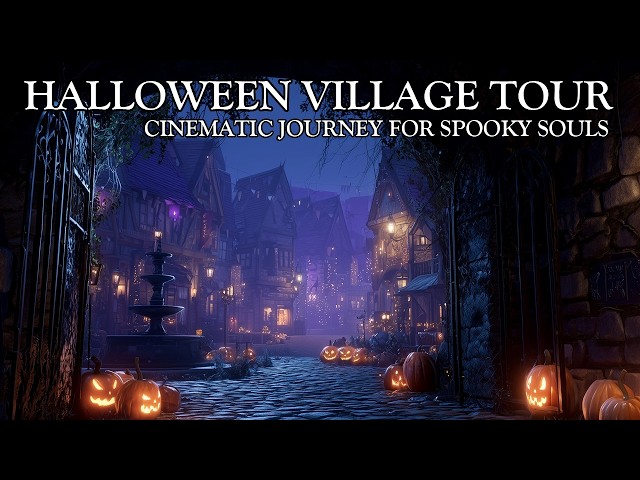 Tour a Halloween Village and soothe your spooky soul...