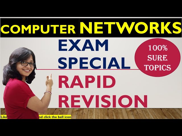 Complete Networking Concept in 40 min | Computer Network Rapid Revision | UGC NET GATE CS
