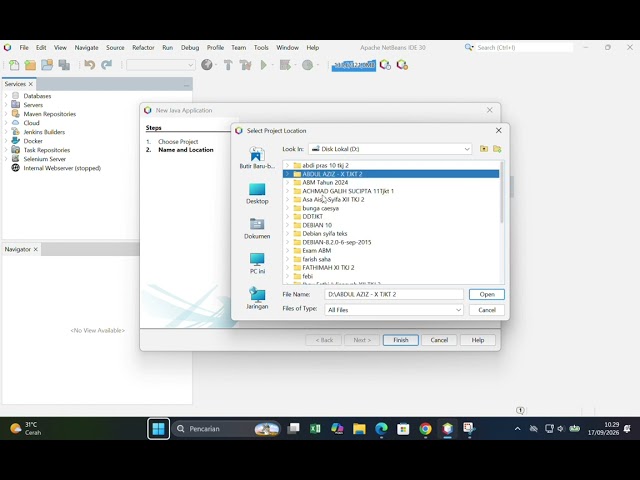 tutorial program memilih jurusan ( Asa aisy' Syifa 01 ) 