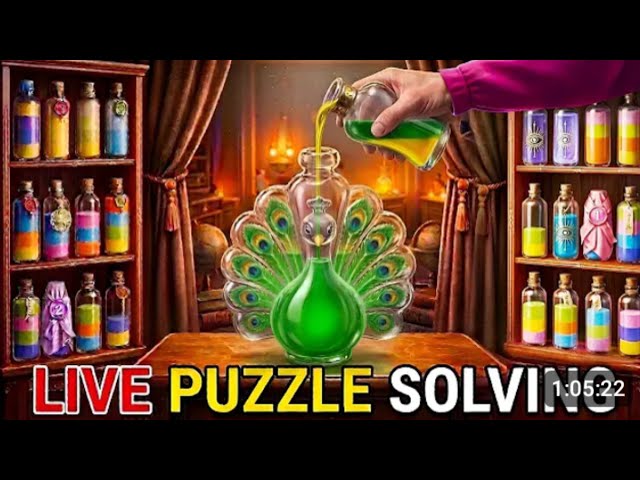 99% People FAIL to Solve This! im🧠 Trying Live🔴 |colorSortLive543