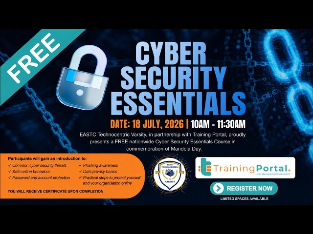 FREE CYBER SECURITY ESSENTIALS COURSE!