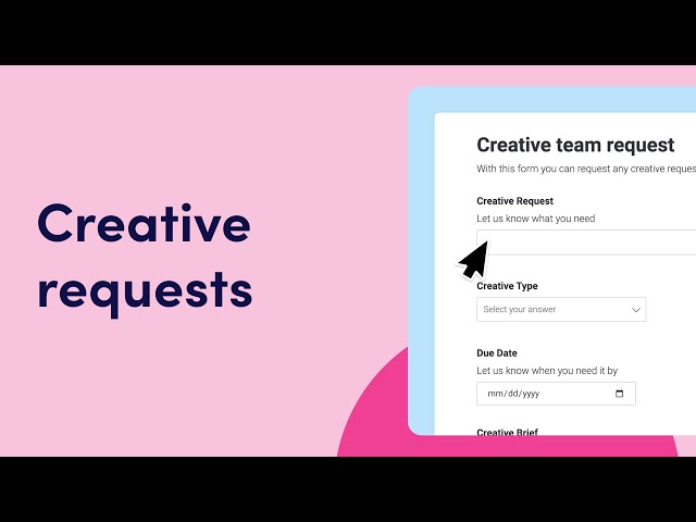 Creative requests | monday.com tutorials
