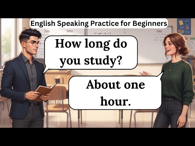 ✅ English Speaking Practice for Beginners | Learn English Slow