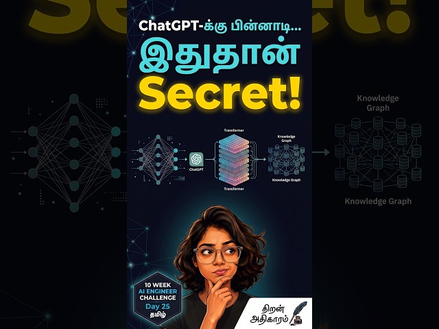 Day 25/70 | Week 4 | 10 Weeks | #Transfomers | Attention in #Tamil #Python #ai