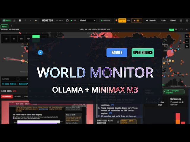 WorldMonitor: The First Open Source Global Intelligence System (Palantir for Free)
